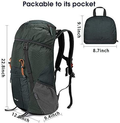 40L Grey Backpack