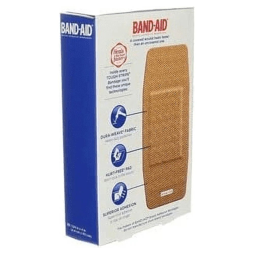 Water Block Tough-Strip Waterproof Elastic Bandage XL, 10Ct 5-Pack