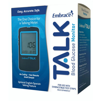 (2 Pack)  Talk APX03AB0300 Talking Blood Glucose Meter, 1 Each