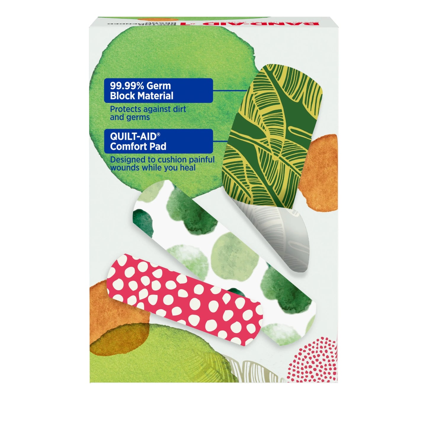 Brand Flexible Fabric Bandages, Forest, Assorted, 30 Ct