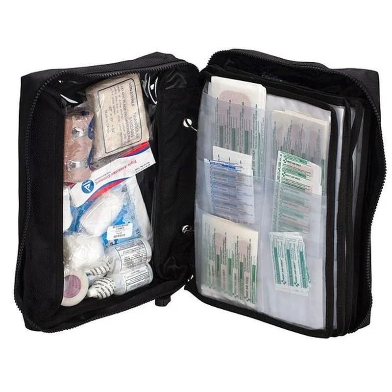 First Aid Survival Kit, Piece,Black FA-462