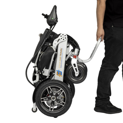 Lightweight Folding Electric Wheelchair Power Wheel Chair Powered Mobility Scooter Wheelchair