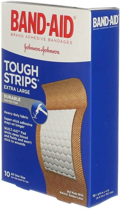 Water Block Tough-Strip Waterproof Elastic Bandage XL, 10Ct 5-Pack