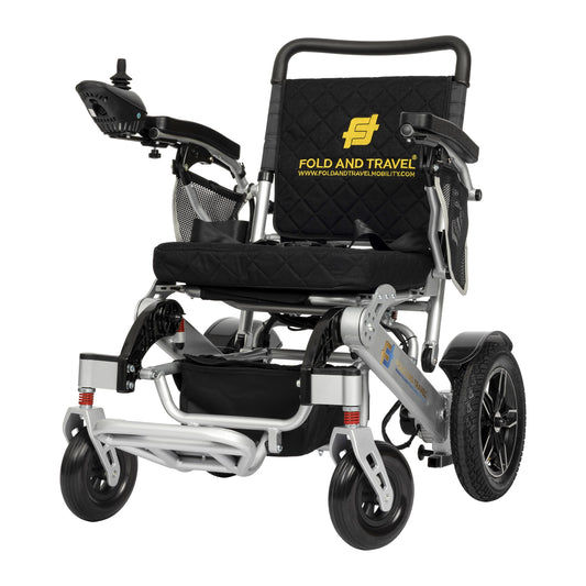 Lightweight Folding Electric Wheelchair Power Wheel Chair Powered Mobility Scooter Wheelchair