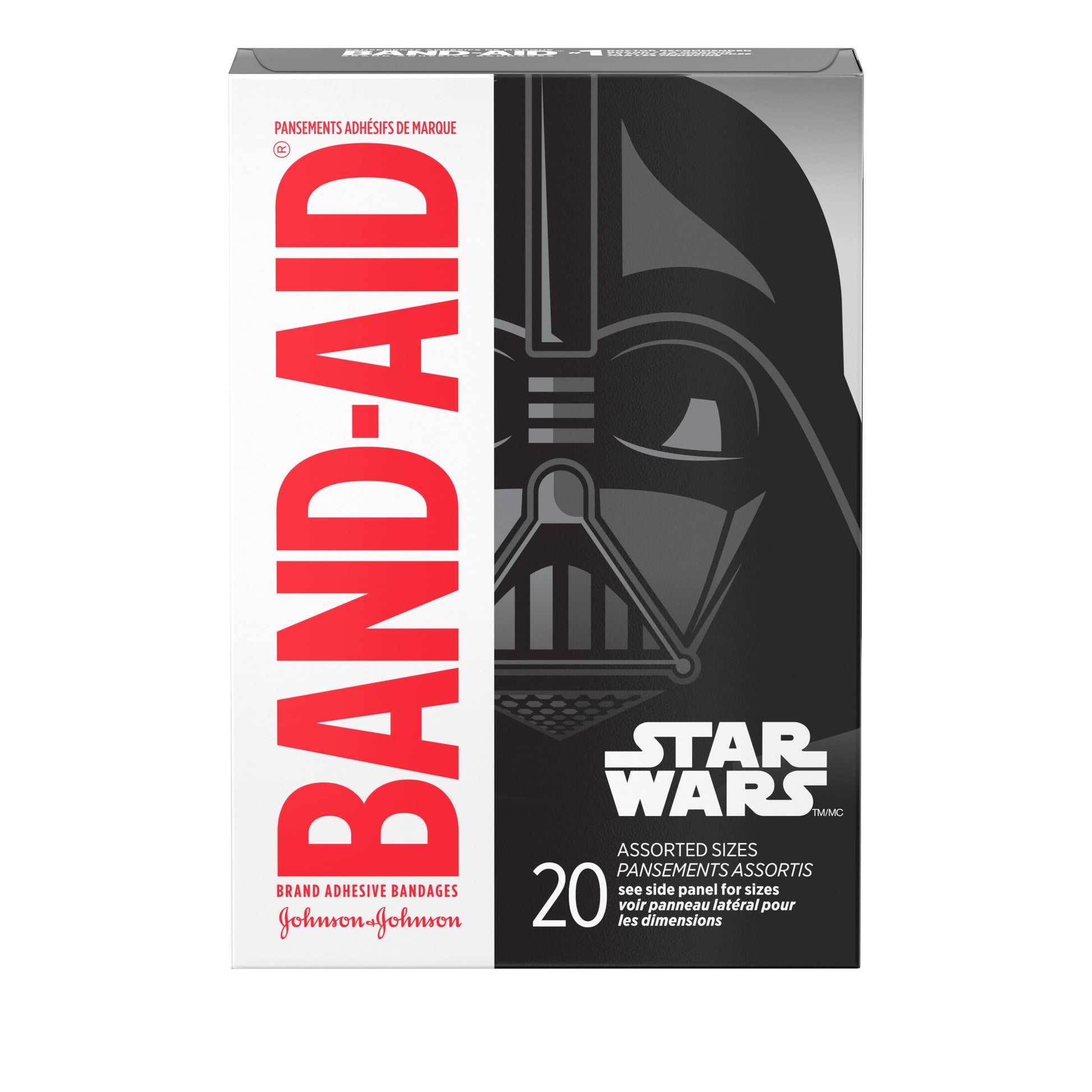 Adhesive Bandages, Star Wars Characters, Assorted Sizes 20 Ct (Pack of 2)