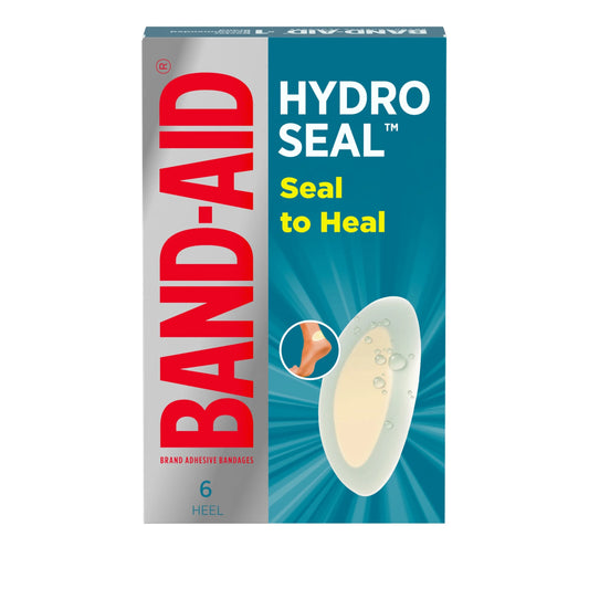 Brand Hydro Seal Hydrocolloid Gel Heel Bandages, 6 Ct