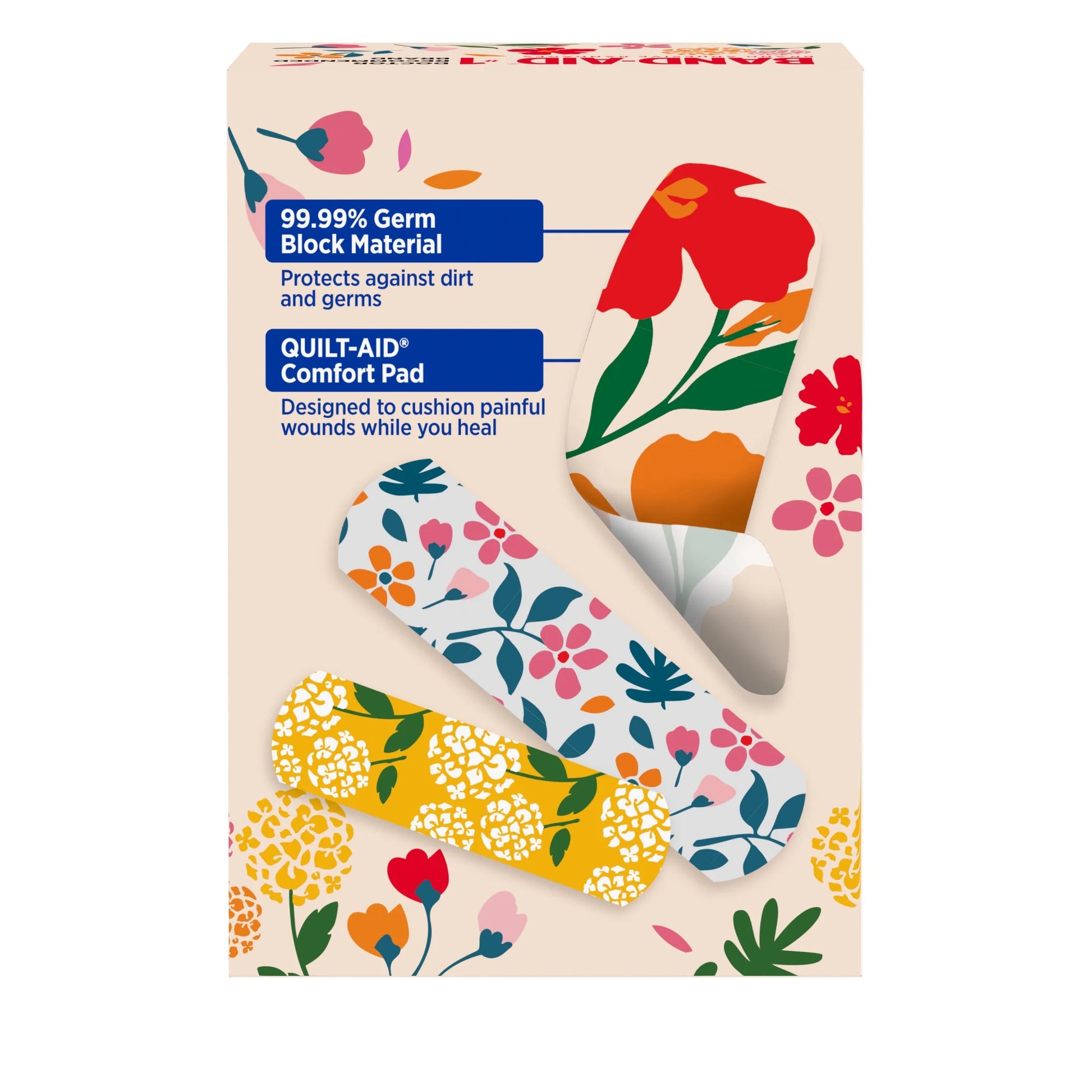 Brand Flexible Fabric Bandages, Wildflower, Assorted, 30 Ct