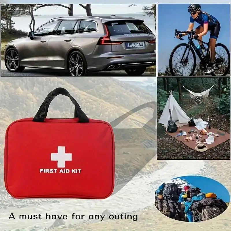 First Aid Kit Multi-Purpose Emergency Medical Portable Medical Bag Outdoor Multi-Functional First Aid Bag Home Emergency Bag