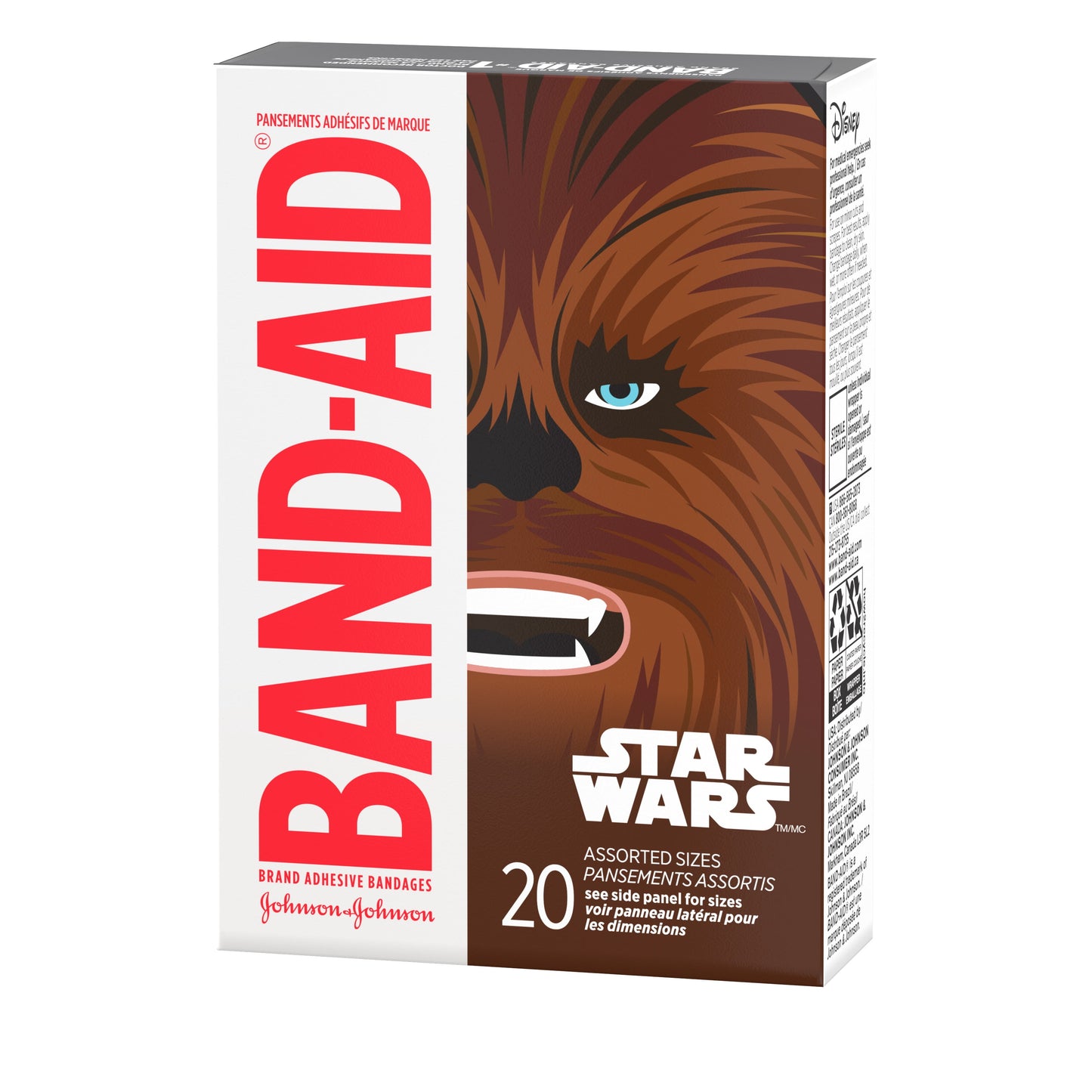 Adhesive Bandages, Star Wars Characters, Assorted Sizes 20 Ct (Pack of 2)