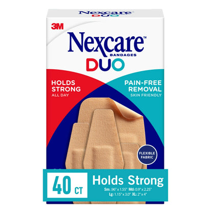 DUO Bandages, 40 CT, Assorted Sizes